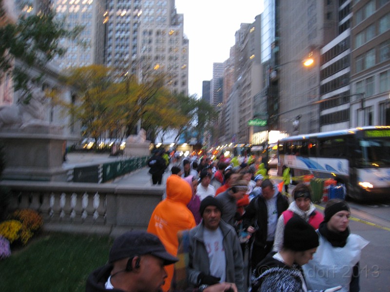 2014 NYRR Marathon 0095.jpg - The 2014 New York Marathon on November 2nd. A cold and blustery day.